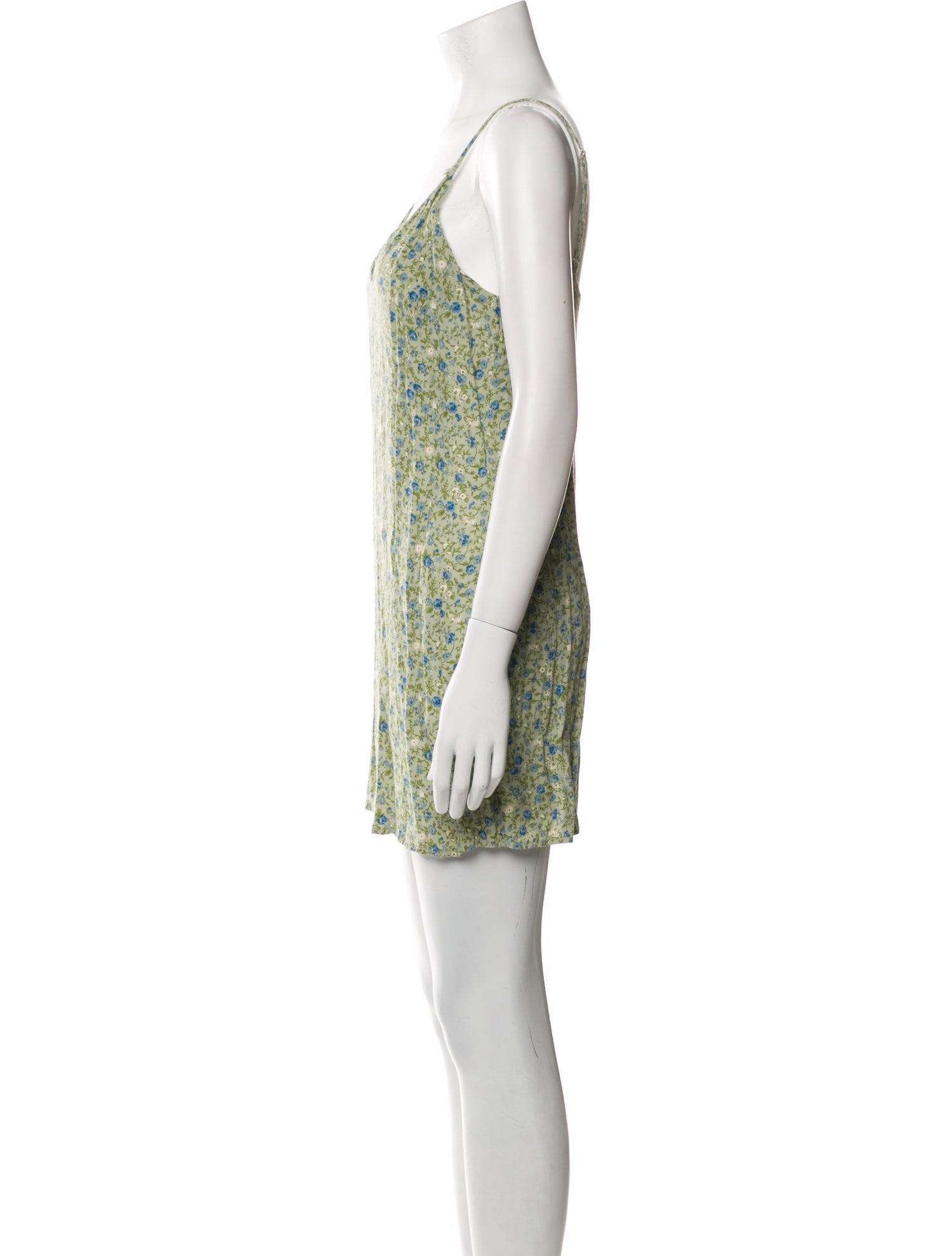 Reformation Paisley Print Scoop Neck Tunic