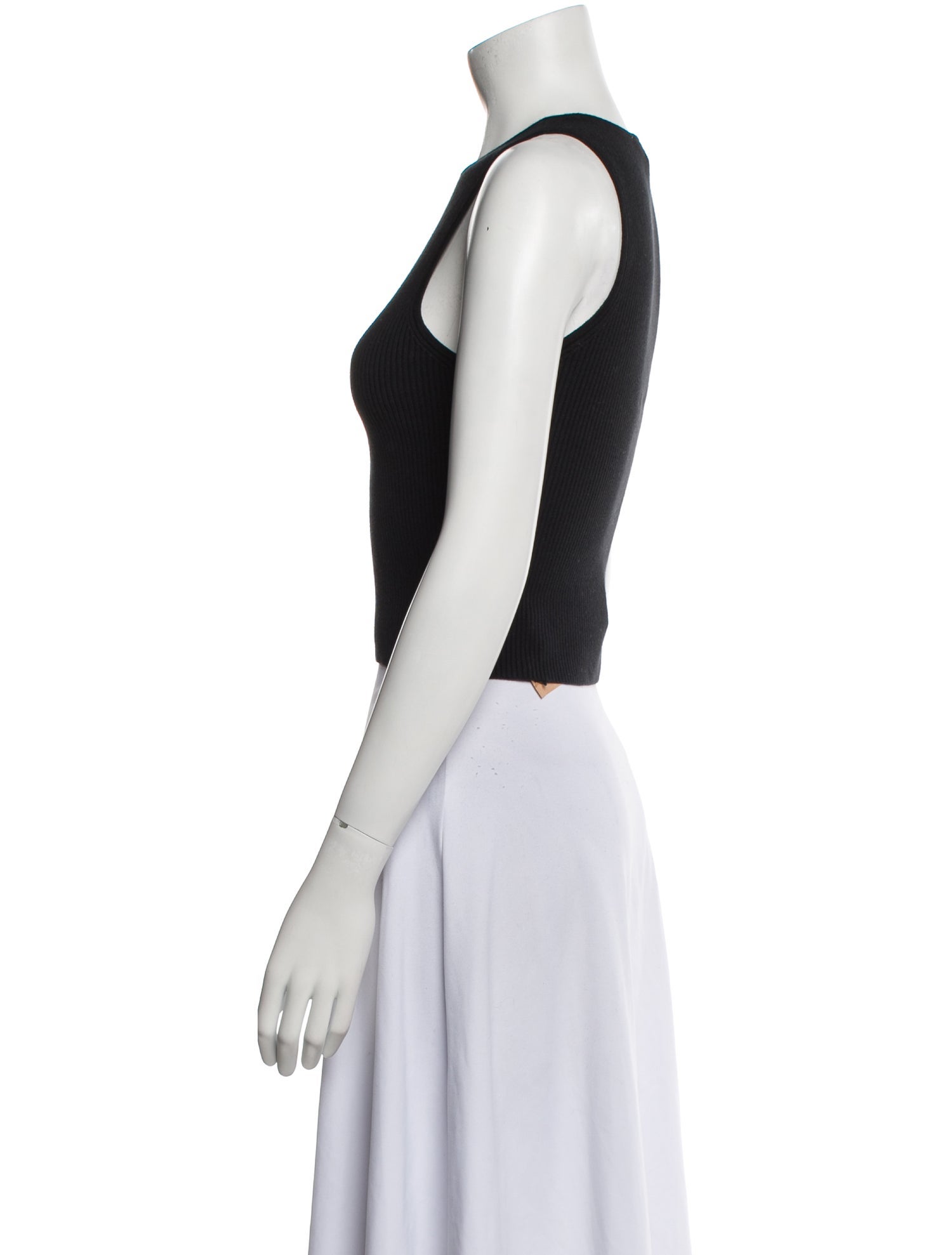 Reformation Crew Neck Sleeveless Crop Top w/ Tags