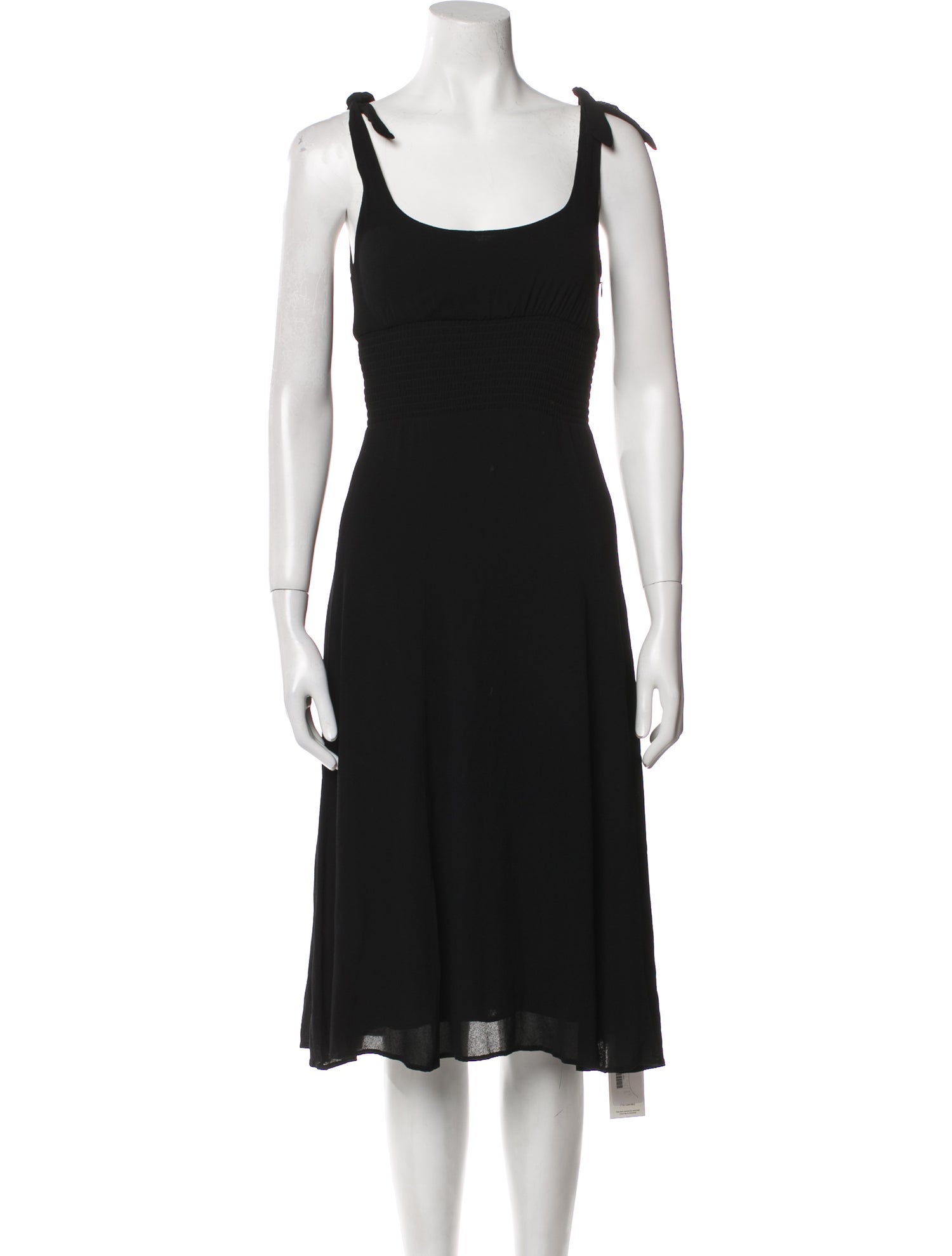 Reformation Scoop Neck Knee-Length Dress
