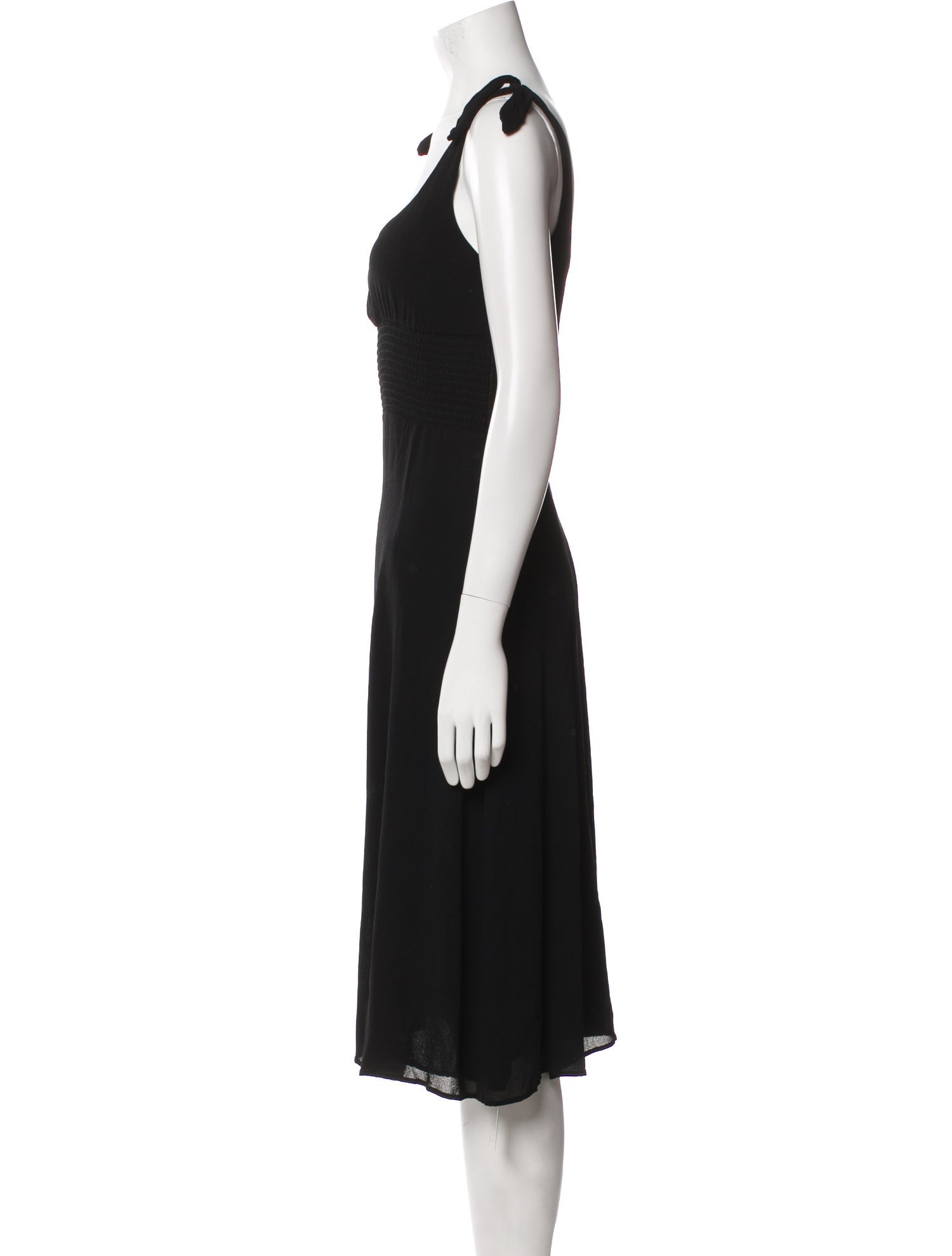 Reformation Scoop Neck Knee-Length Dress