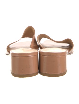 Reformation Patent Leather Slides