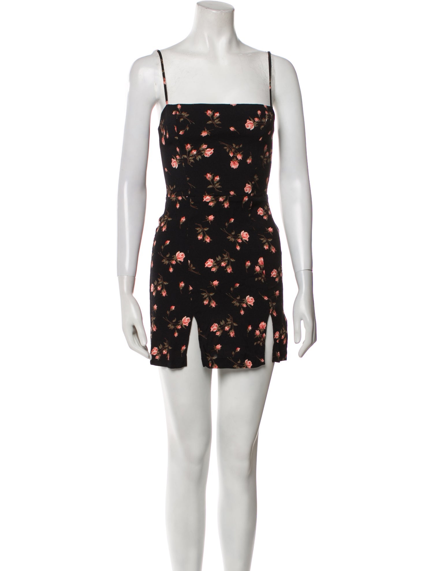 Reformation Floral Print Mini Dress