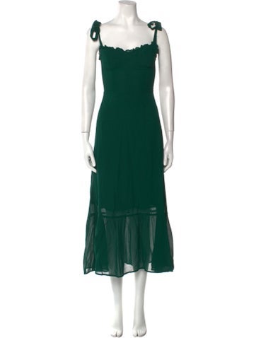 Reformation Dresses Square Neckline Long Dress US 0 | XS