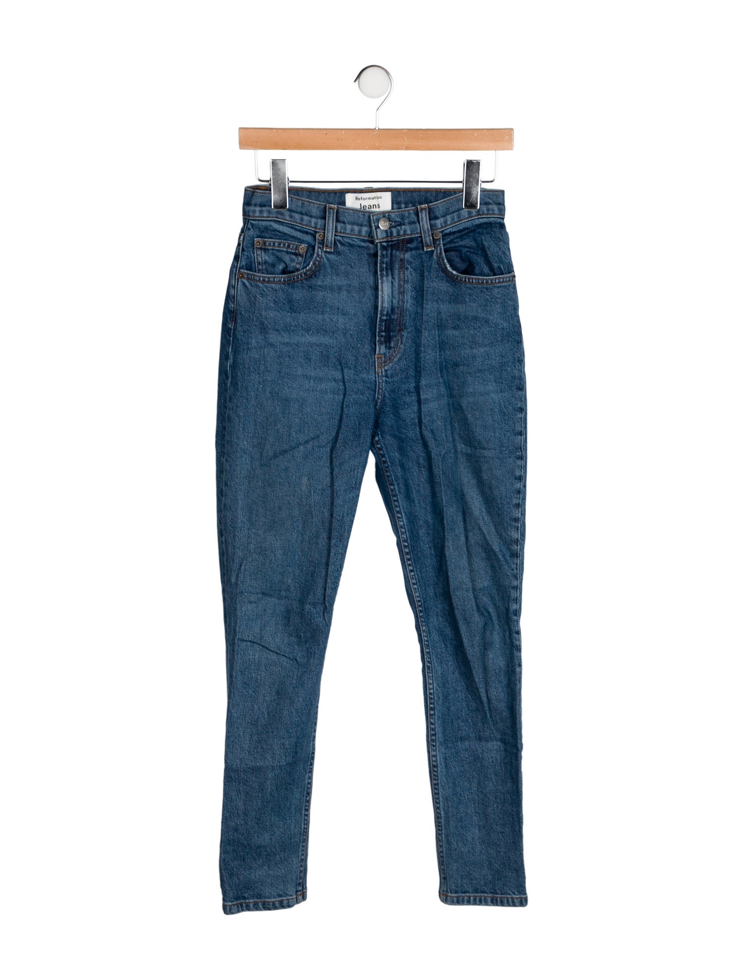 Reformation High-Rise Skinny Leg Jeans