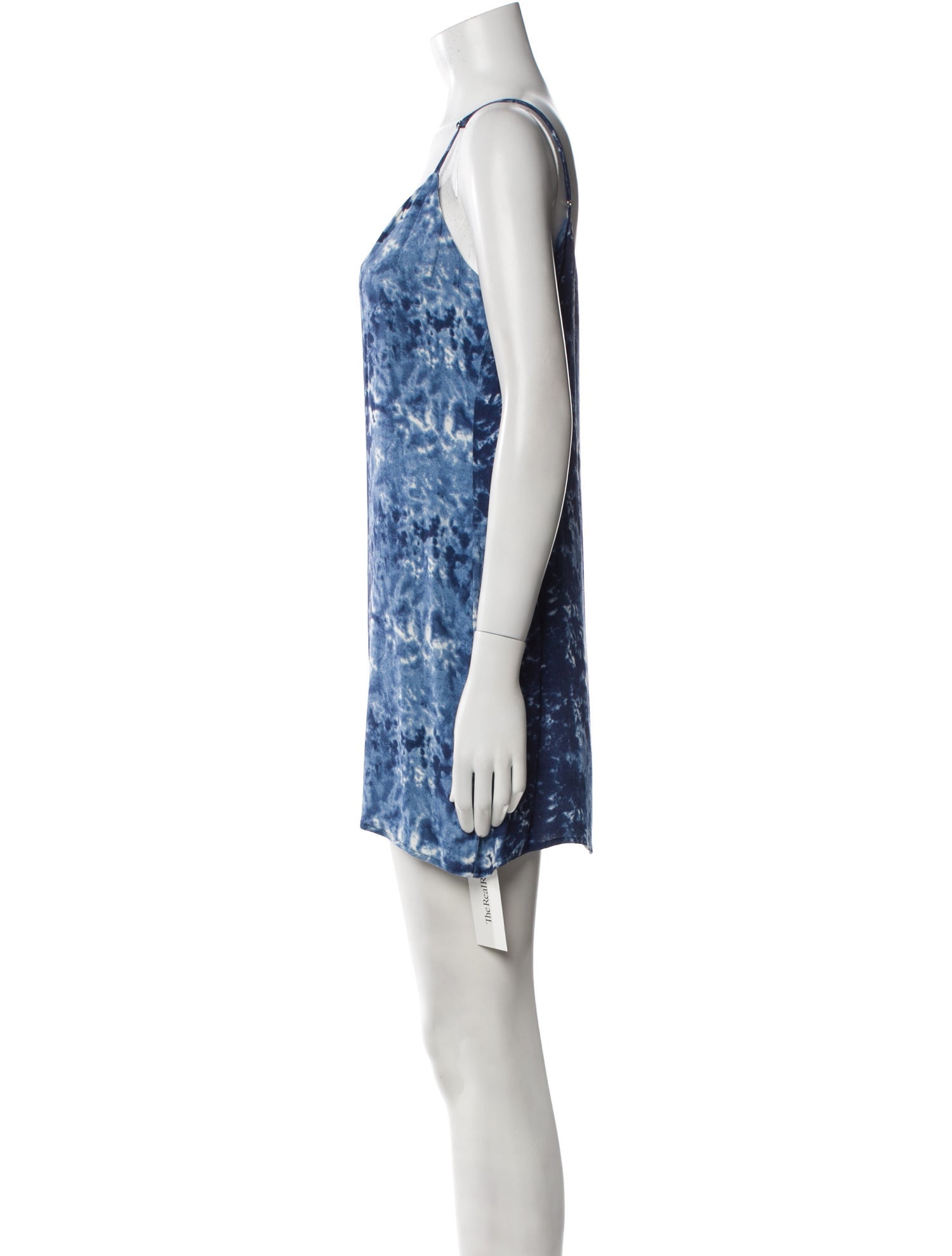 Reformation Tie-Dye Print Mini Dress