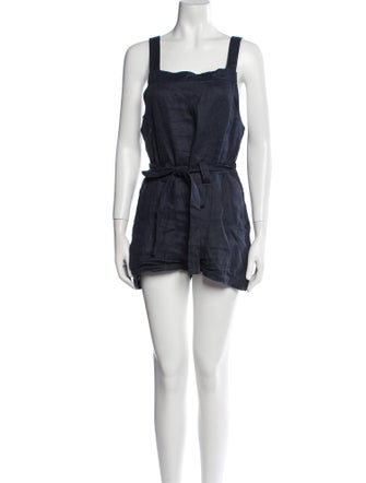 Reformation Square Neckline Romper