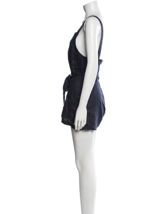 Reformation Square Neckline Romper