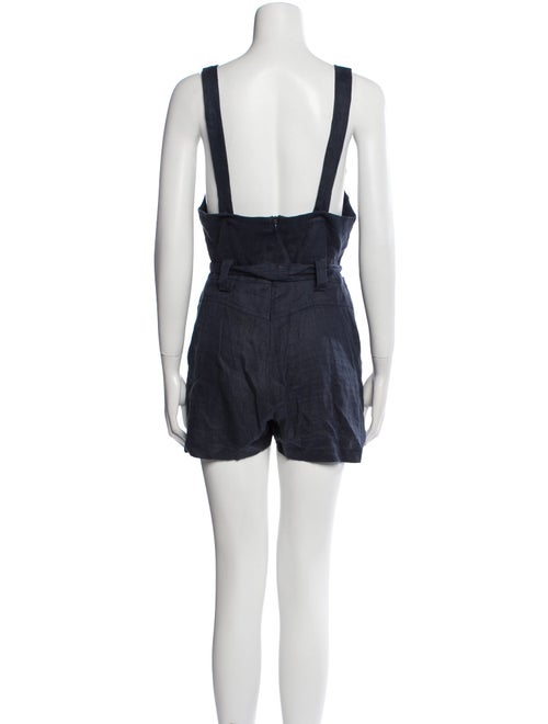 Reformation Square Neckline Romper