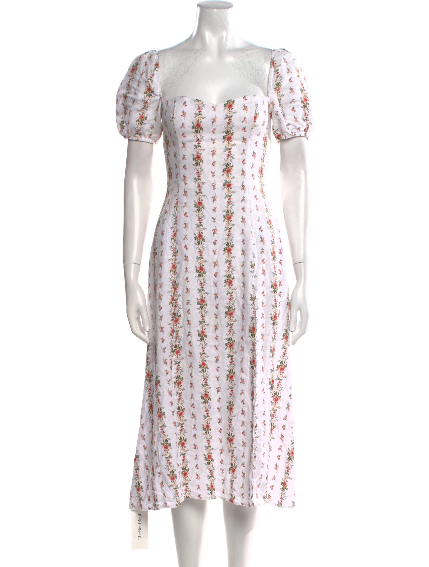 Reformation Linen Midi Length Dress