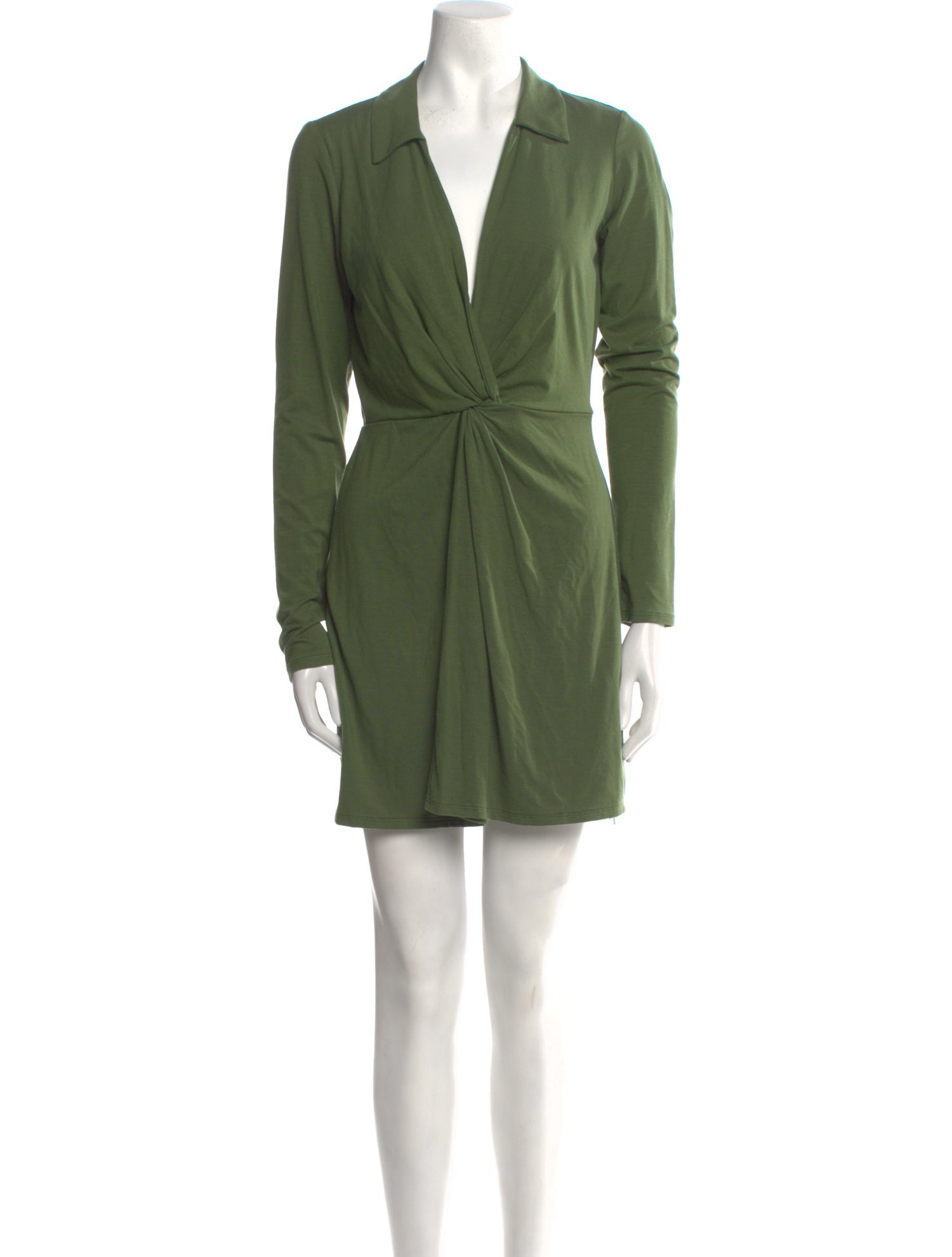 Reformation V-Neck Mini Dress