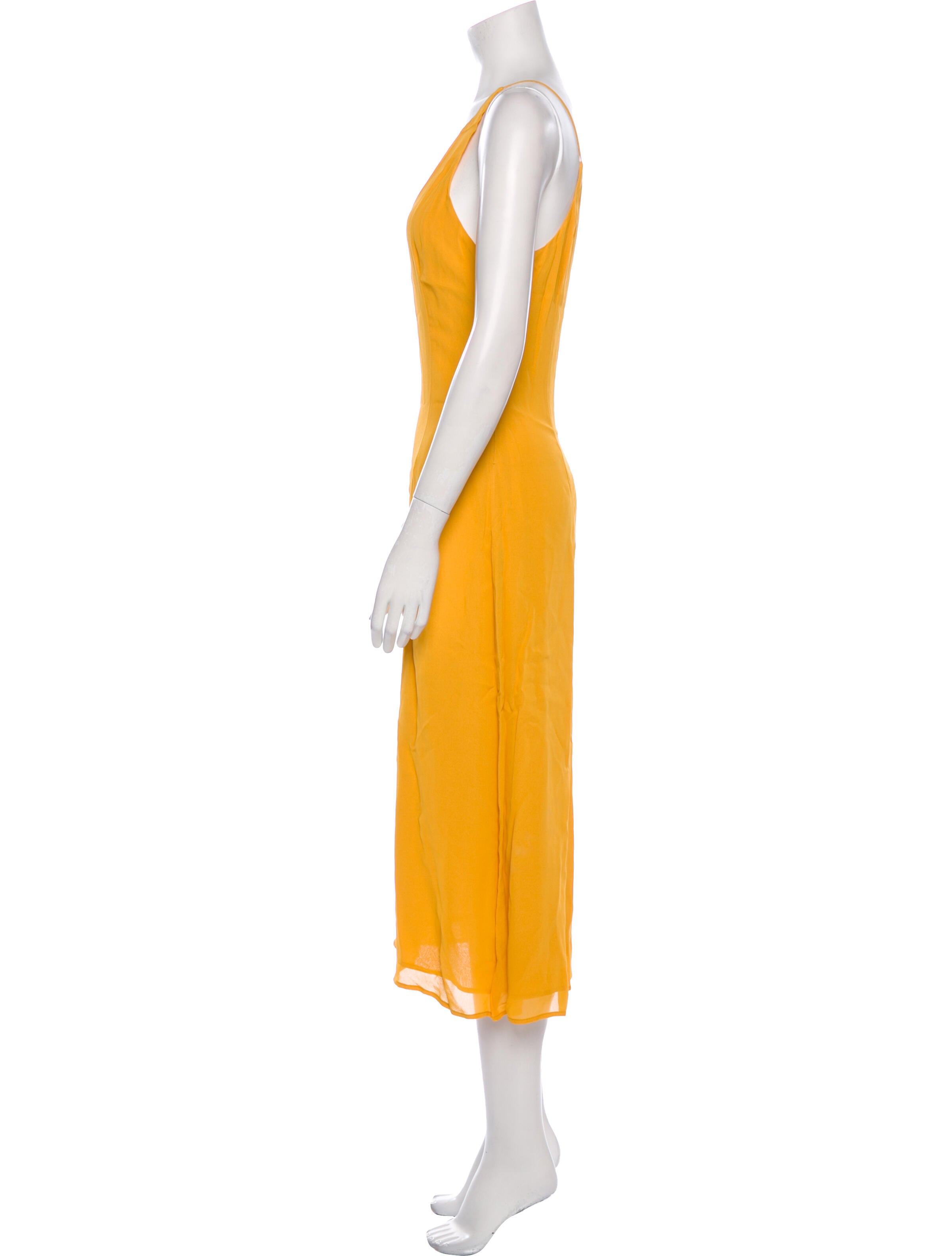 Reformation One-Shoulder Midi Length Dress