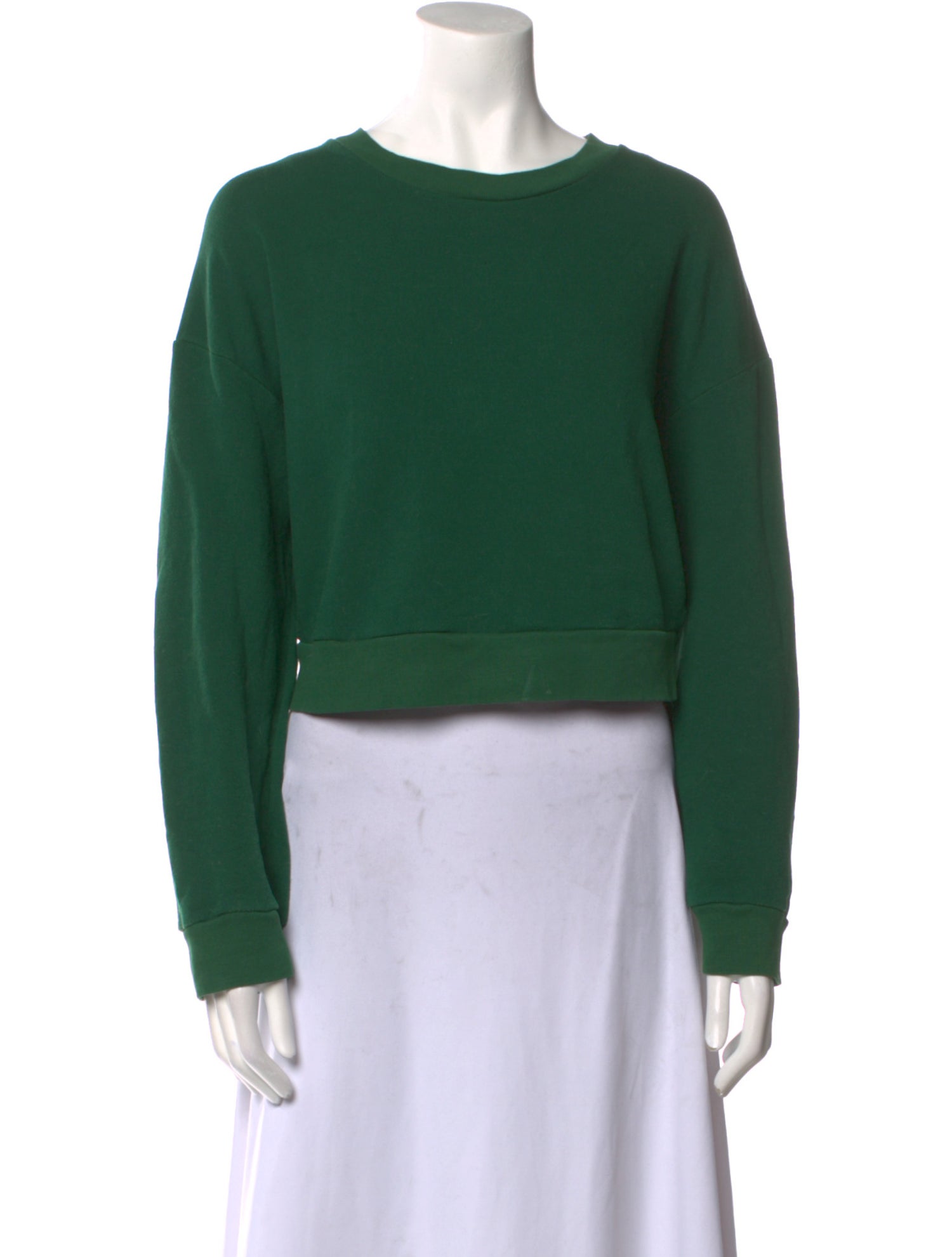 Reformation Crew Neck Long Sleeve Sweatshirt