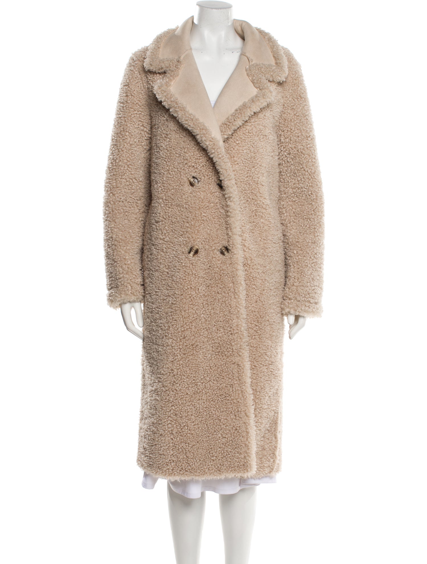 Reformation Faux Fur Coat
