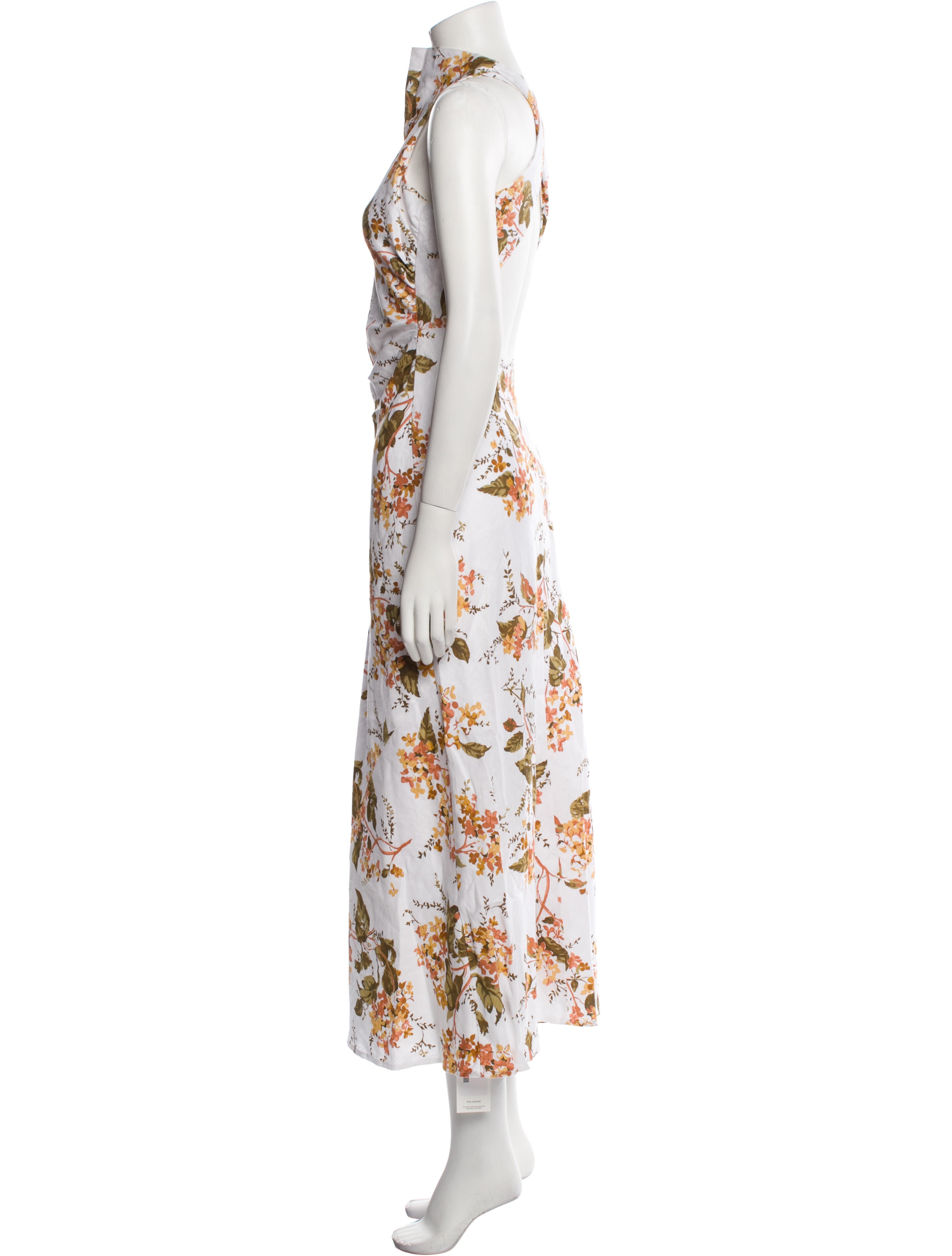 Reformation Linen Long Dress