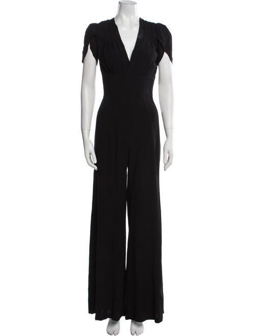 Reformation V-Neck Jumpsuit