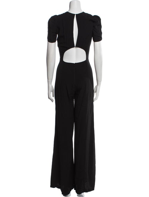 Reformation V-Neck Jumpsuit
