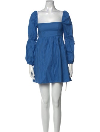 Reformation Square Neckline Mini Dress