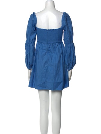 Reformation Square Neckline Mini Dress