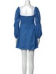 Reformation Square Neckline Mini Dress