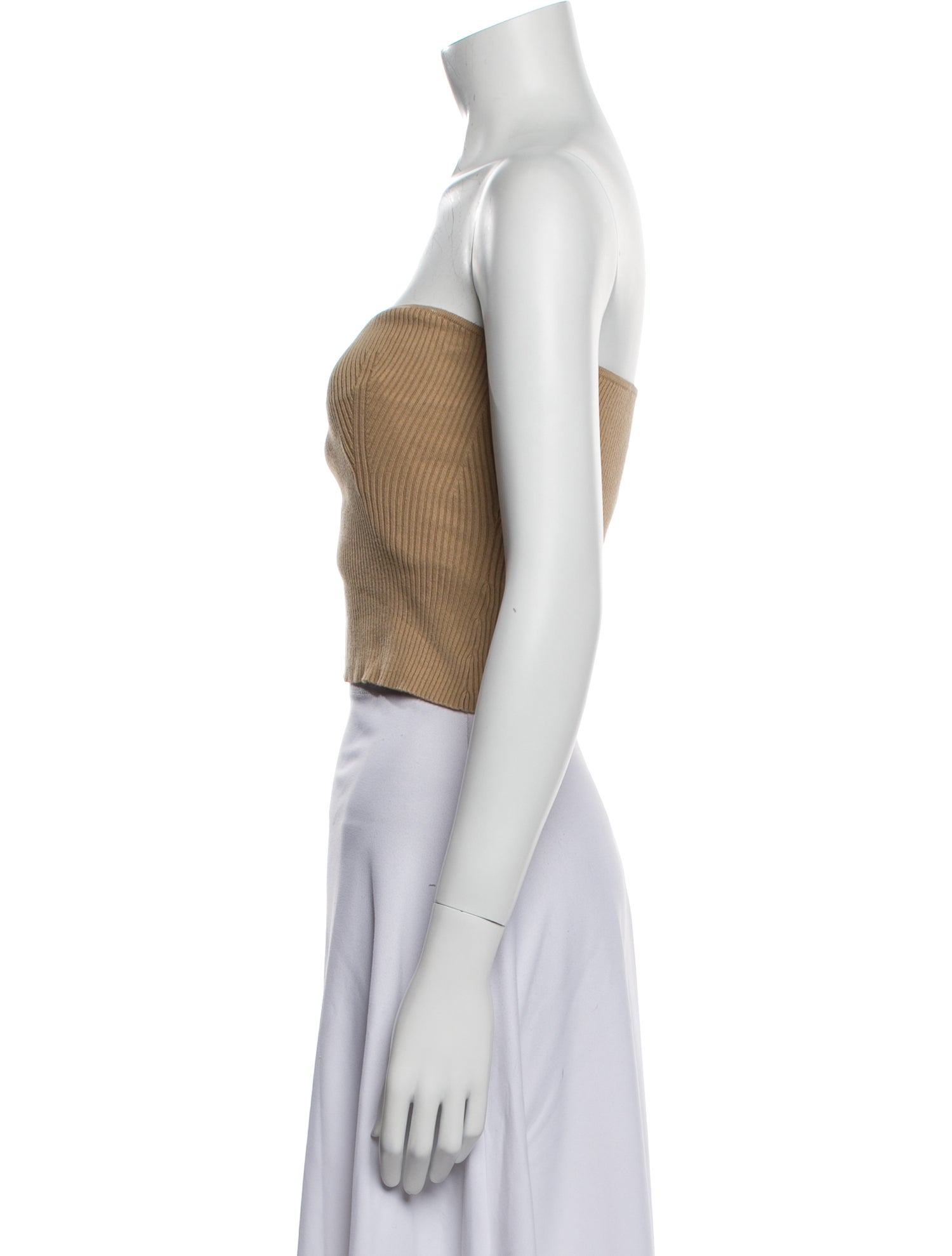 Reformation Strapless Crop Top