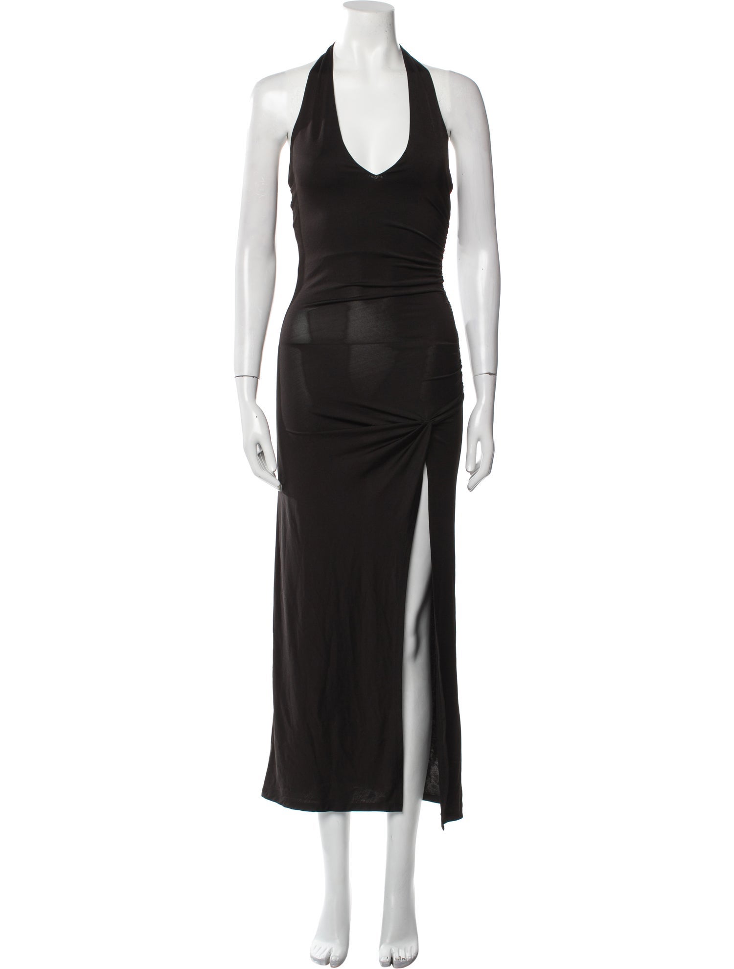 Reformation Halterneck Long Dress