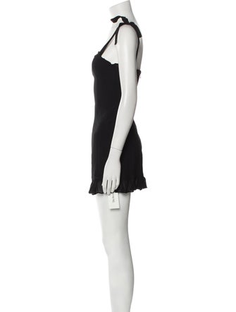 Reformation Square Neckline Mini Dress