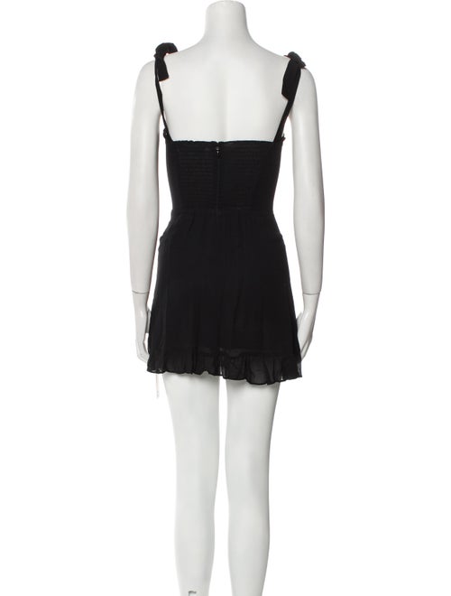 Reformation Square Neckline Mini Dress