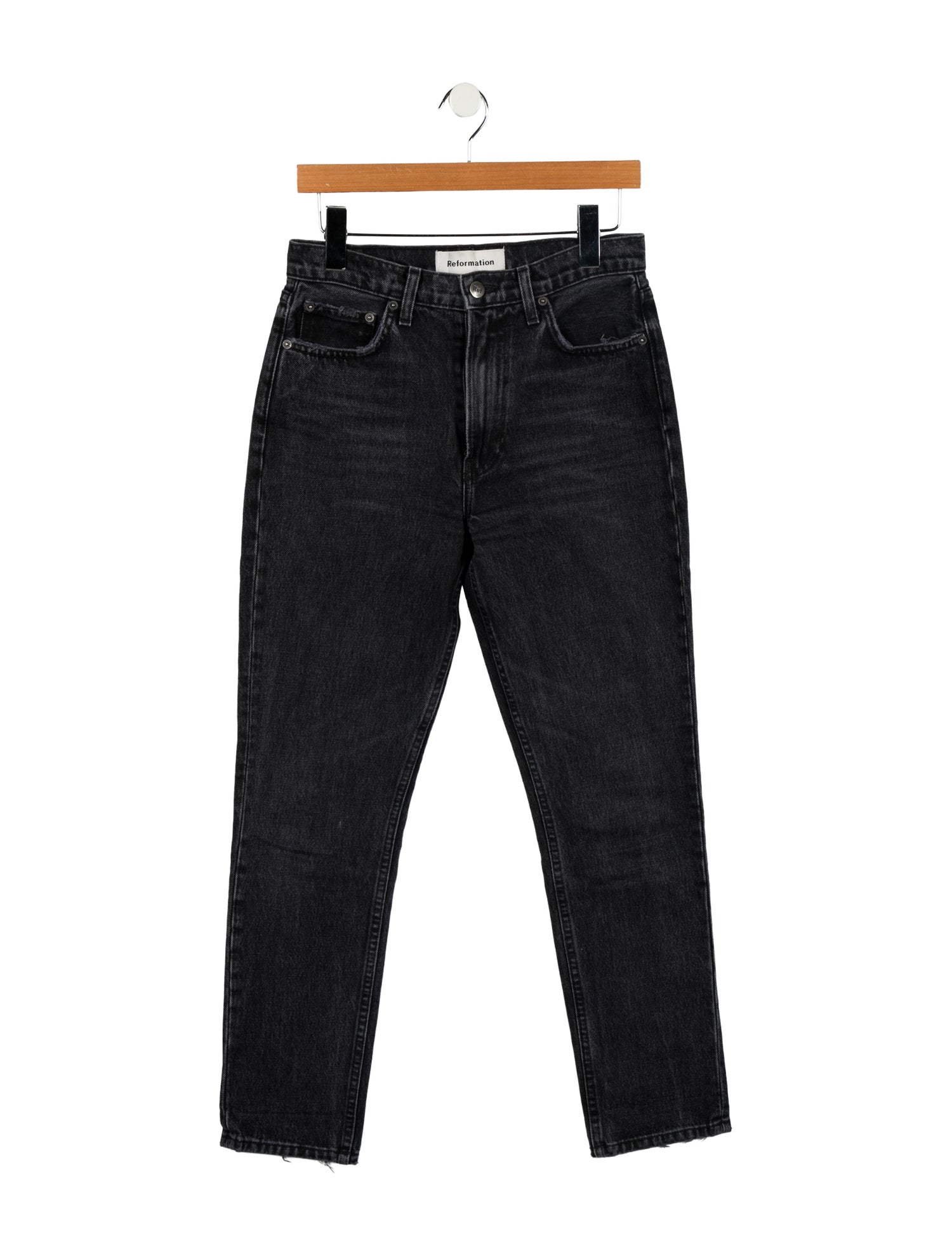Reformation High-Rise Straight Leg Jeans