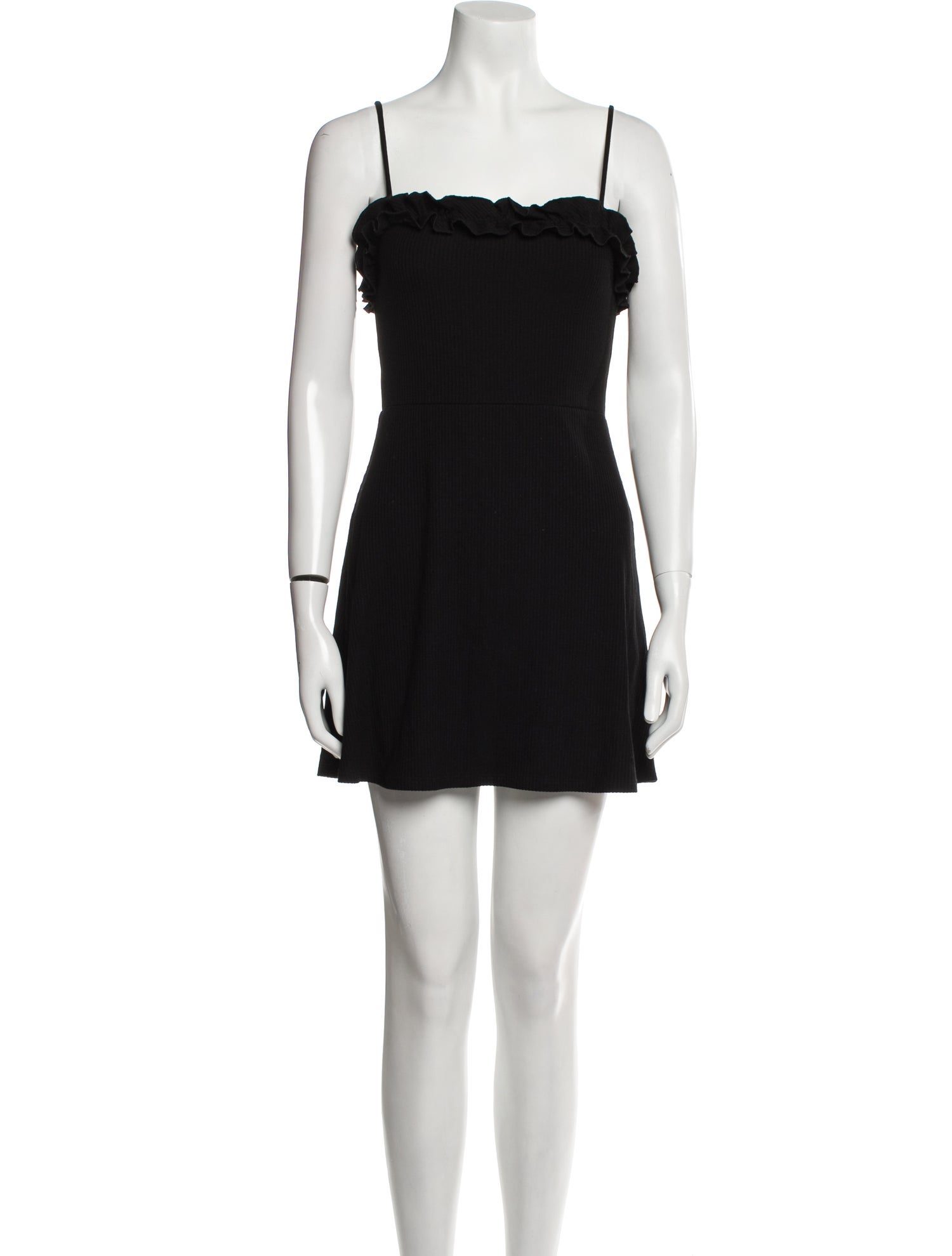 Reformation Square Neckline Mini Dress