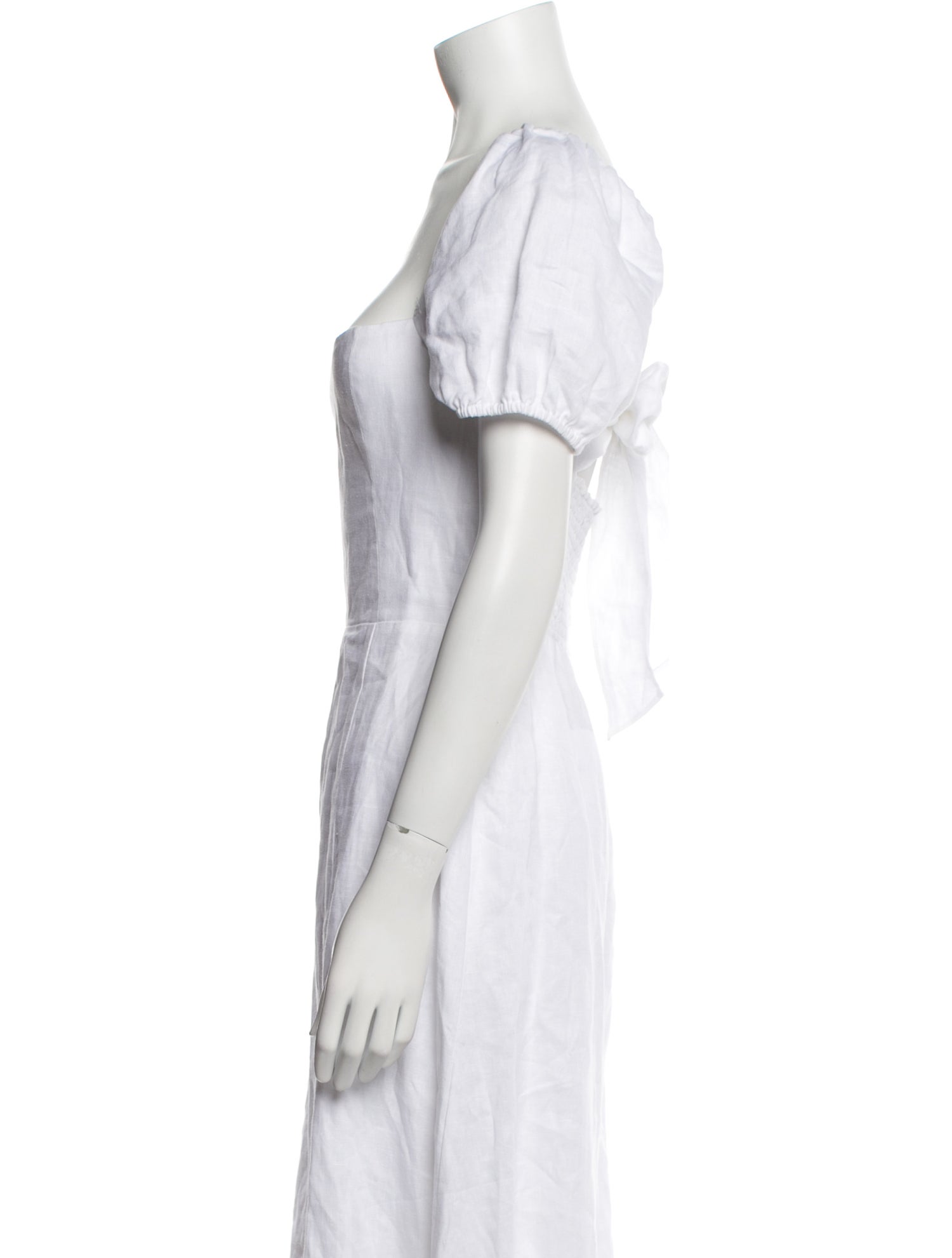 Reformation Linen Long Dress