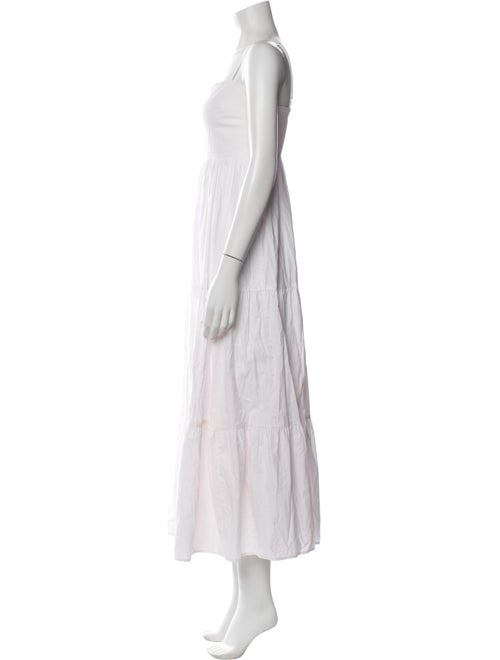 Reformation Square Neckline Long Dress