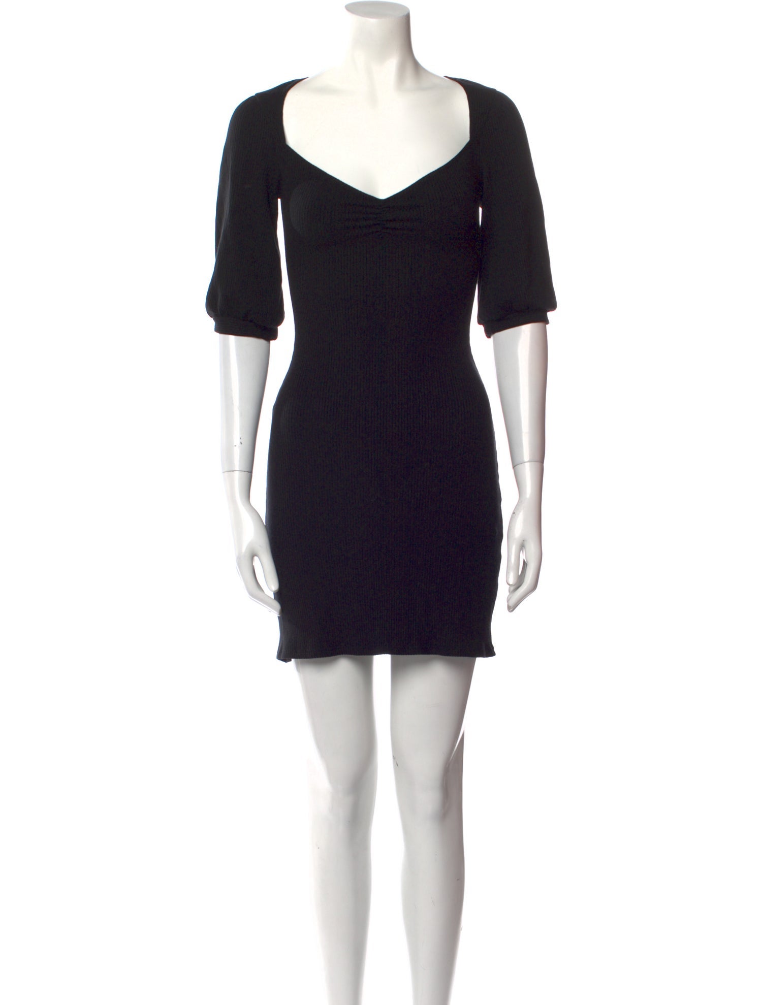 Reformation V-Neck Mini Dress