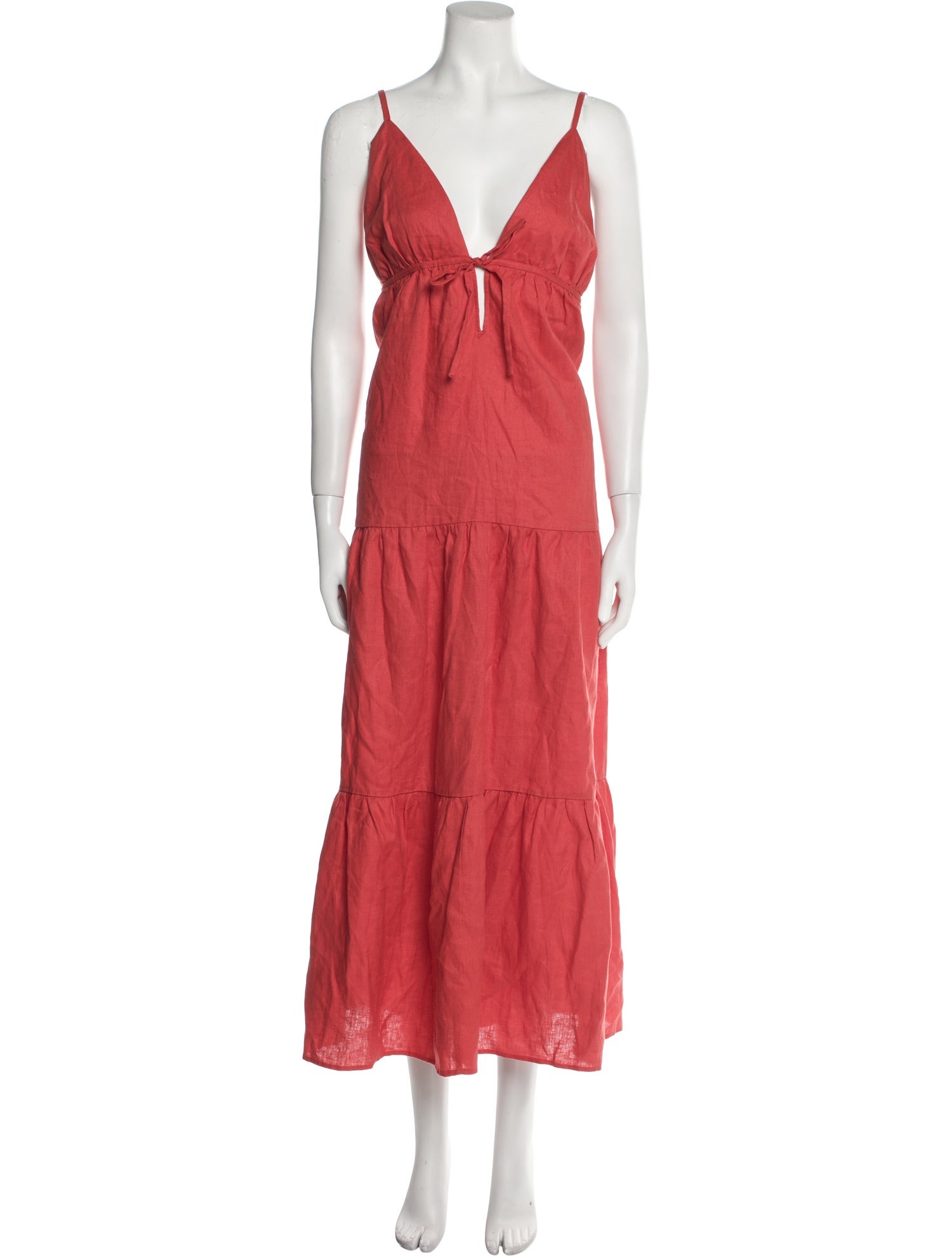 Reformation Linen Long Dress