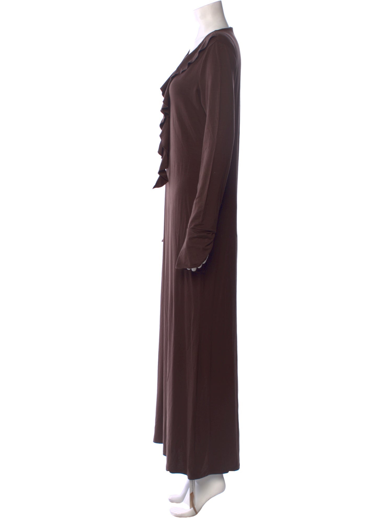 Reformation Cowl Neck Long Dress