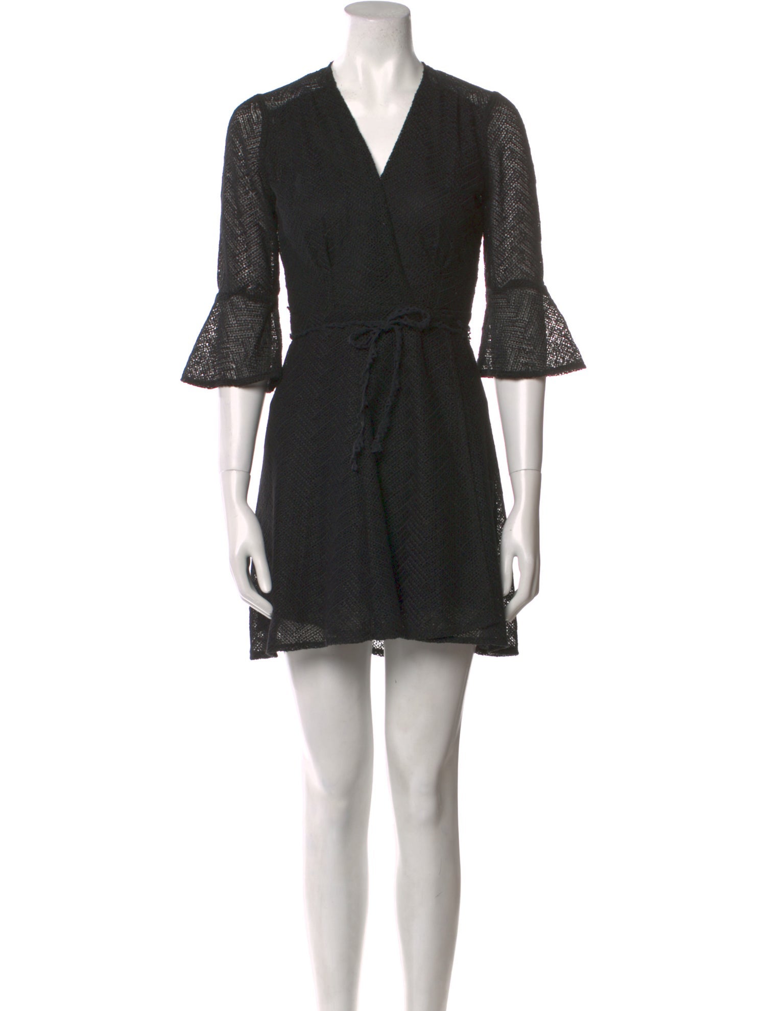 Reformation V-Neck Mini Dress