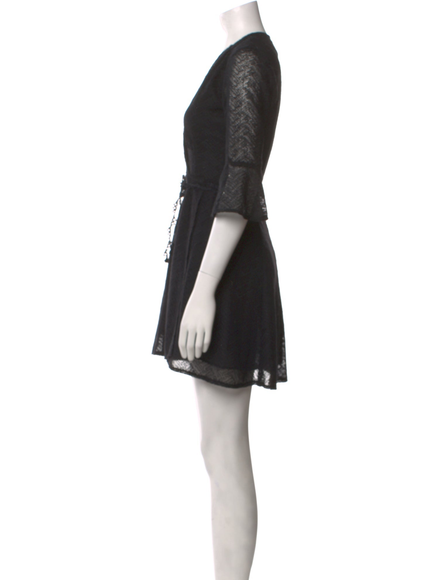 Reformation V-Neck Mini Dress