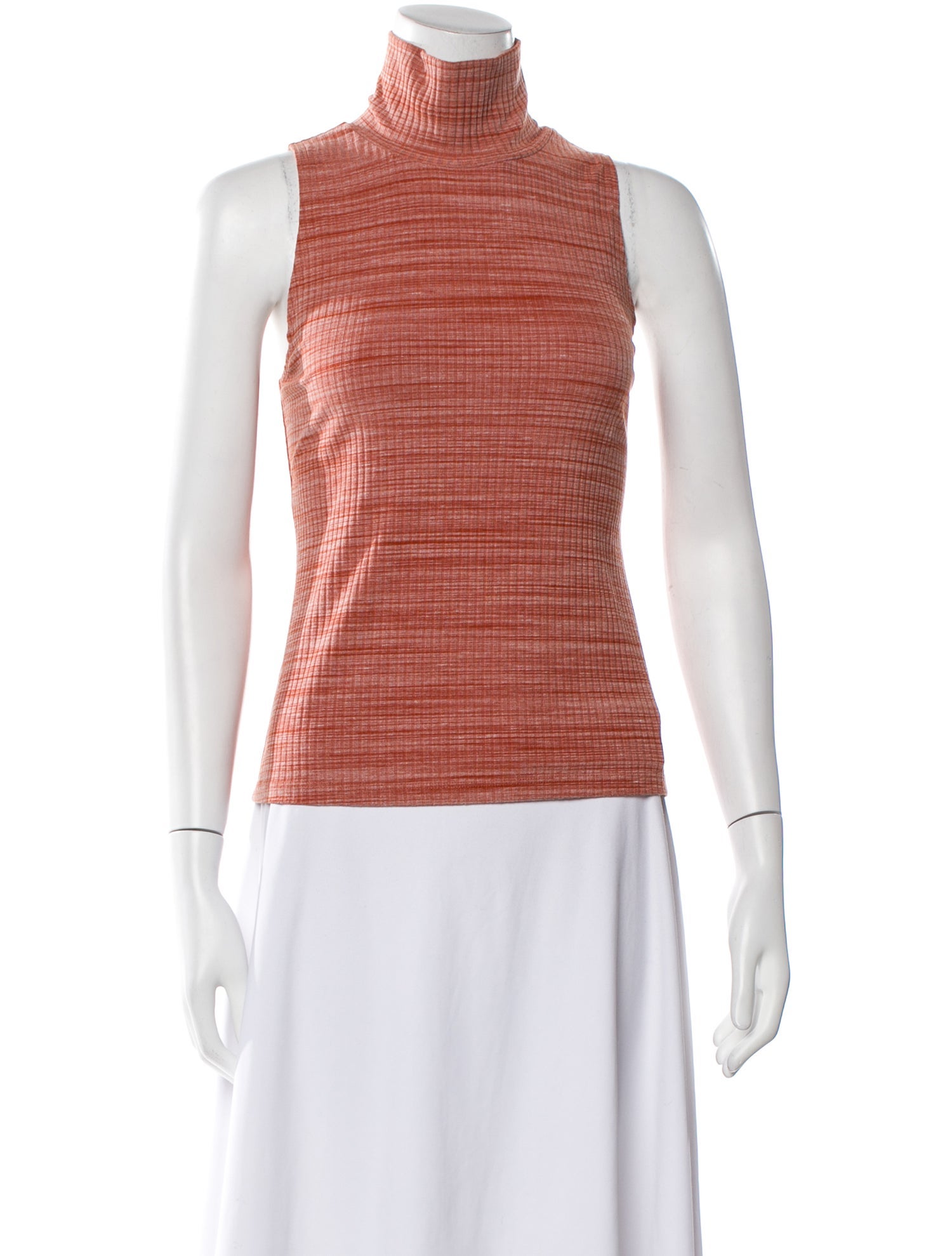 Reformation Turtleneck Sleeveless Top