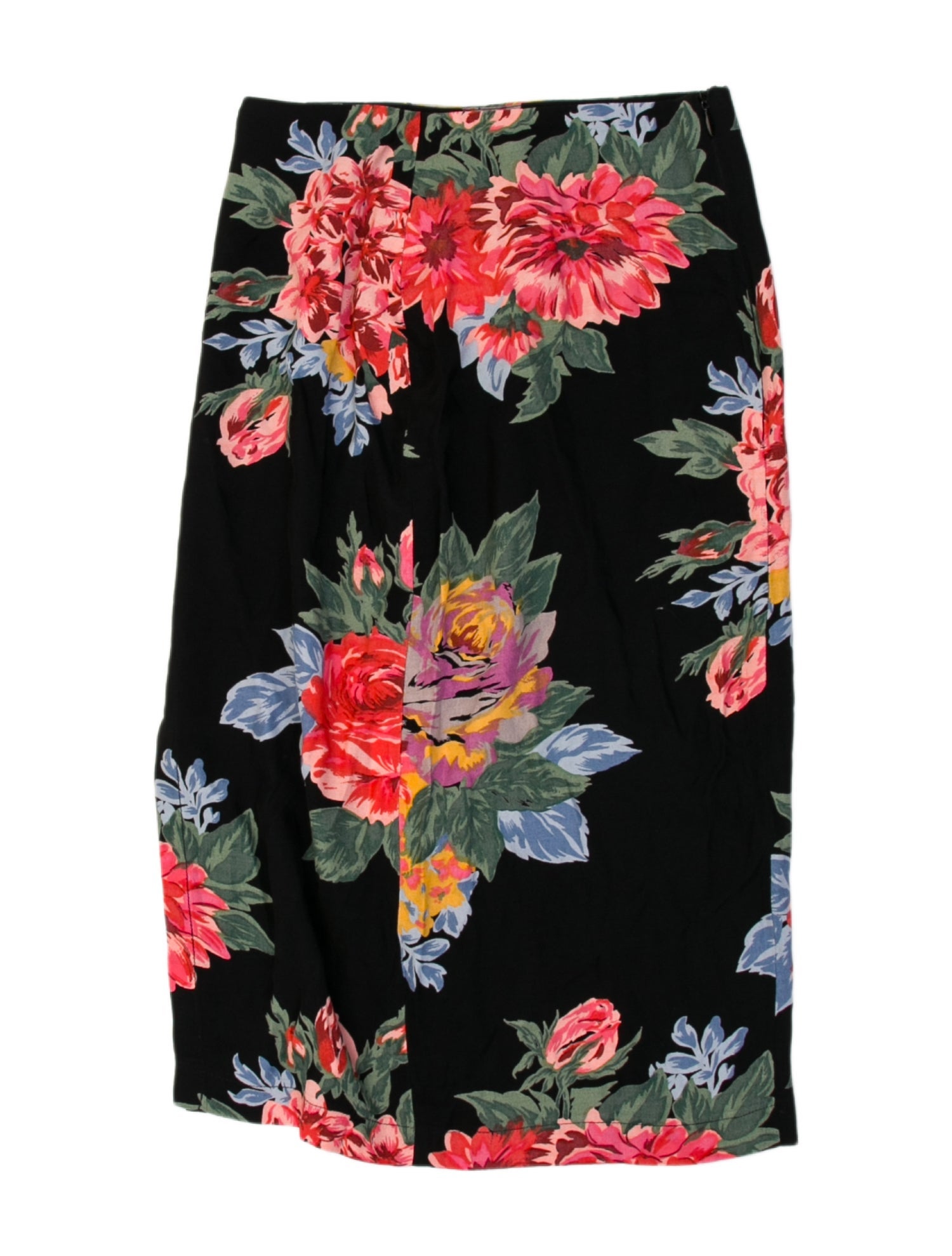 Reformation Floral Print Knee-Length Skirt
