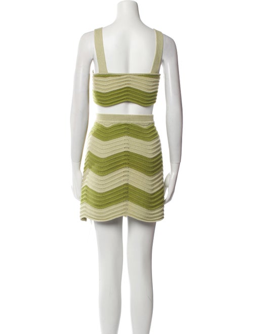 Reformation Striped Skirt Set