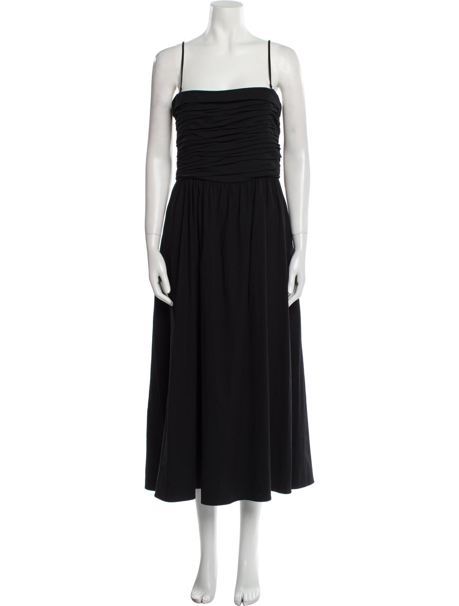 Reformation Square Neckline Long Dress