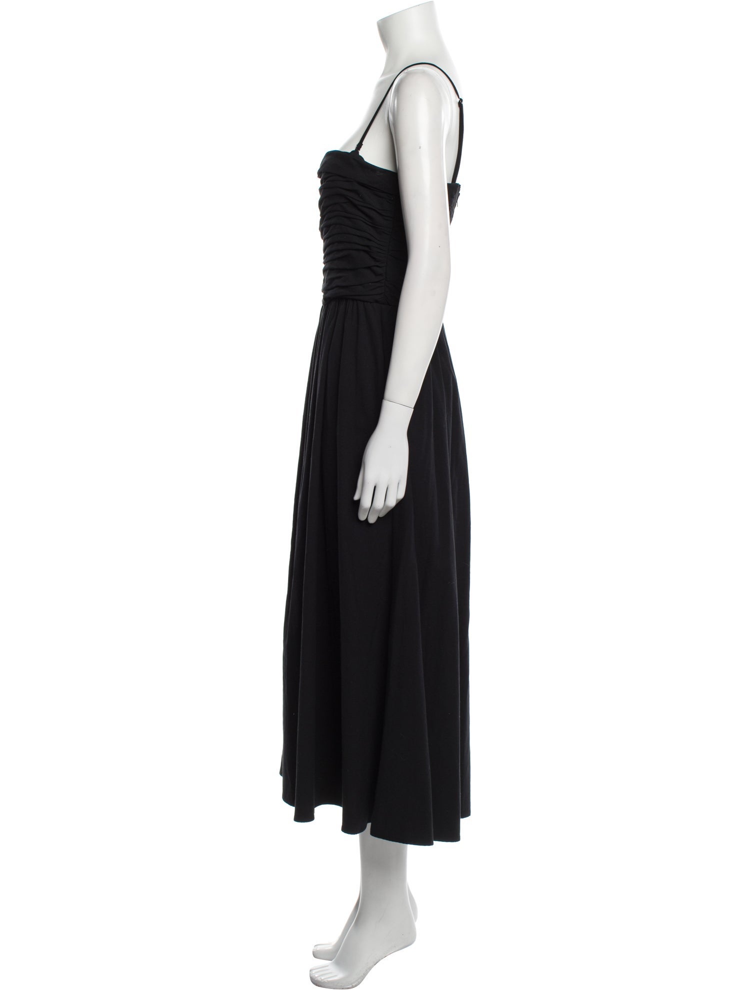 Reformation Square Neckline Long Dress
