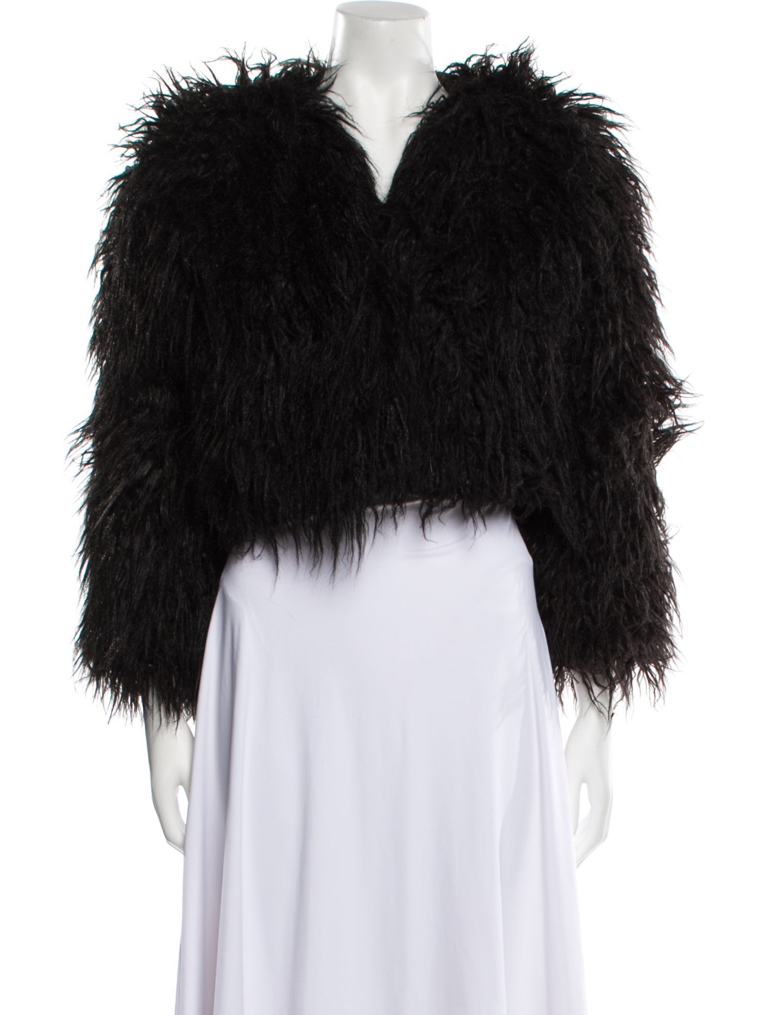 Reformation Faux Fur Jacket
