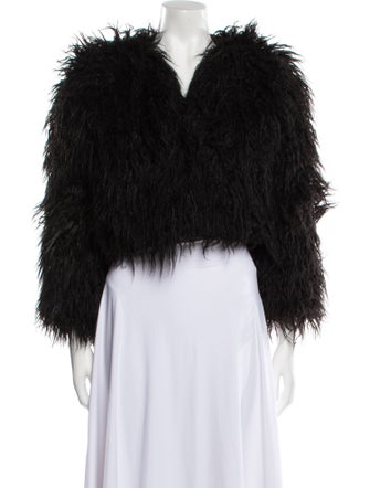Reformation Faux Fur Jacket