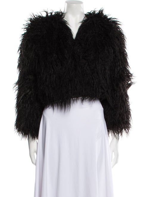 Reformation Faux Fur Jacket