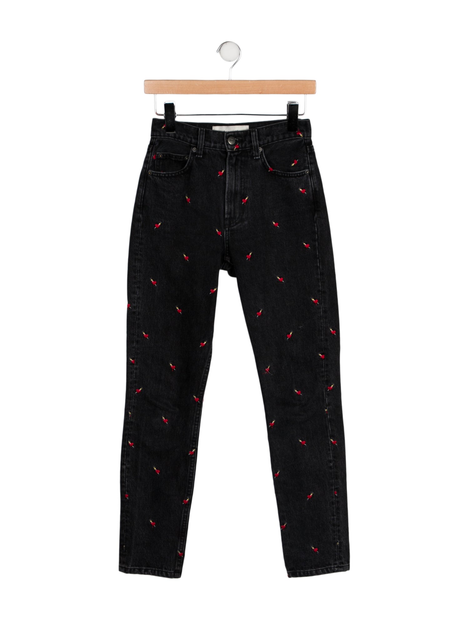 Reformation Mid-Rise Straight Leg Jeans