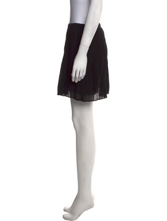 Reformation Pleated Accents Mini Skirt