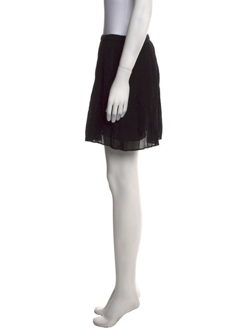 Reformation Pleated Accents Mini Skirt