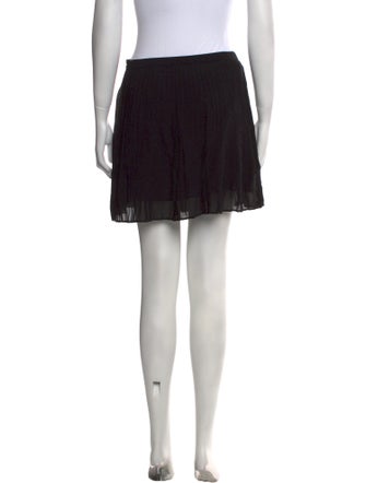 Reformation Pleated Accents Mini Skirt