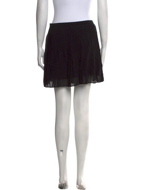 Reformation Pleated Accents Mini Skirt