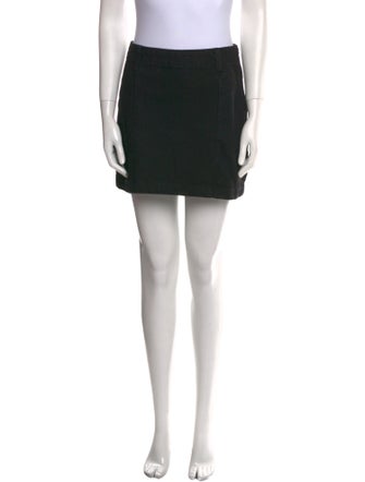 Reformation Ruffle Embellishment Mini Skirt